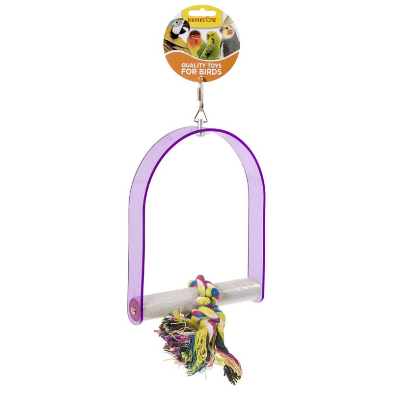 Benelux ACRYL ZITSTOK 35CM MET TOUWKNOOP