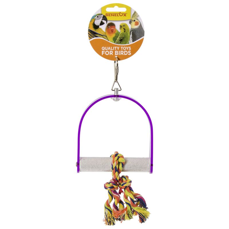 Benelux ACRYL ZITSTOK 24 CM MET TOUWKNOOP