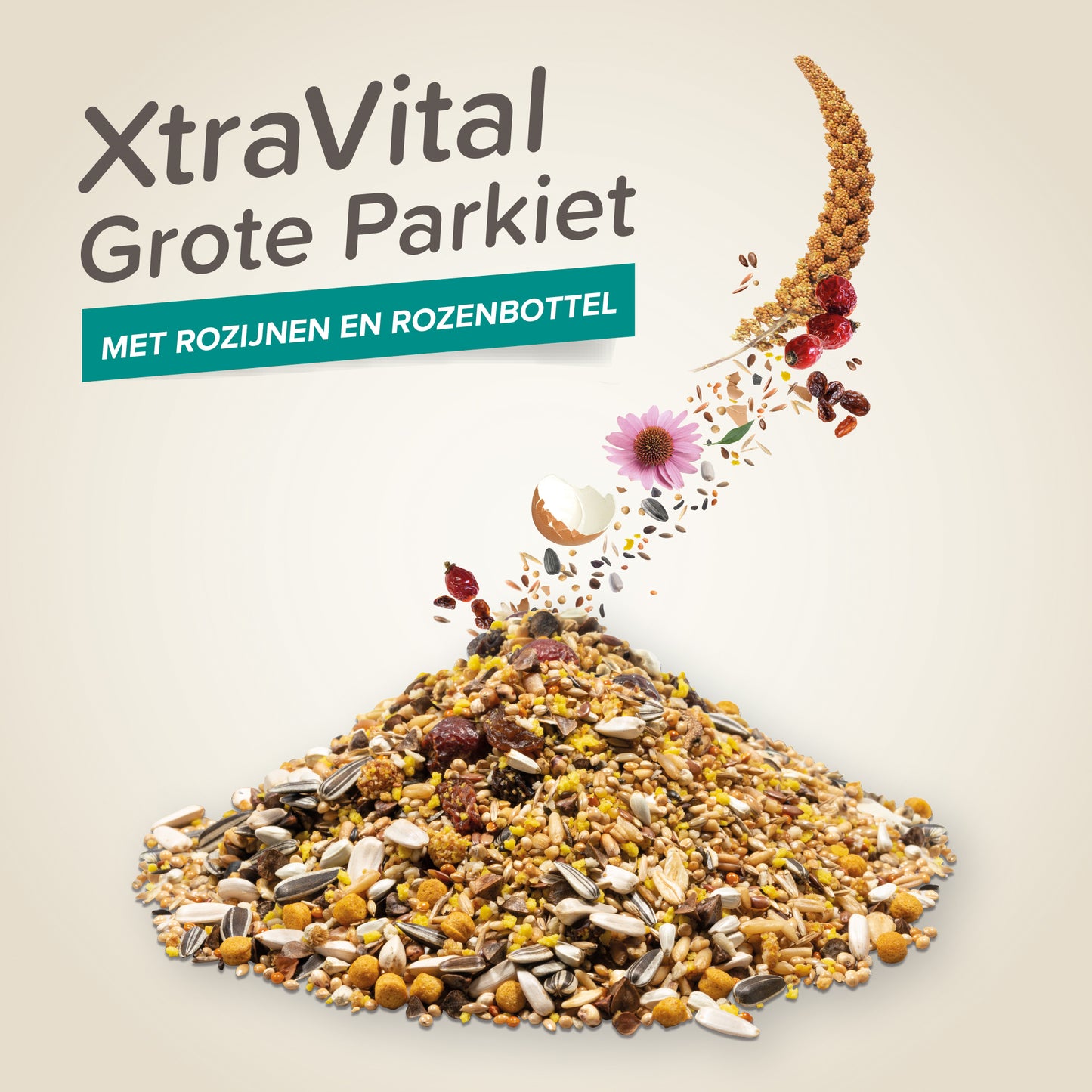 Beaphar XtraVital grote parkiet 1kg