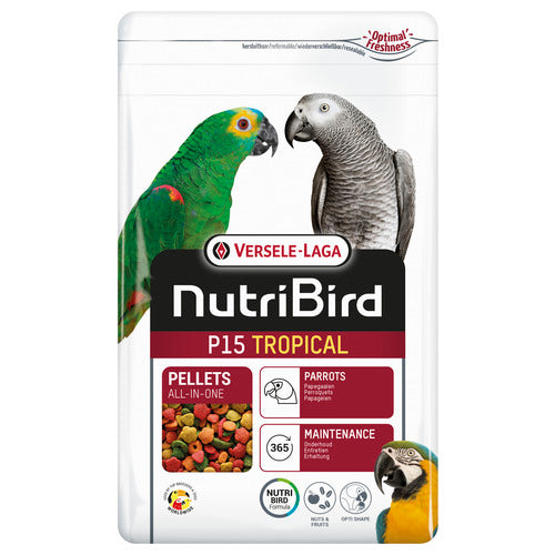 Nutri Bird P15 Tropical papegaai