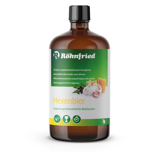ROHNVRIED Hexenbier - 500 ml - for strengthening the defences of carrier pigeons and racing pigeons
