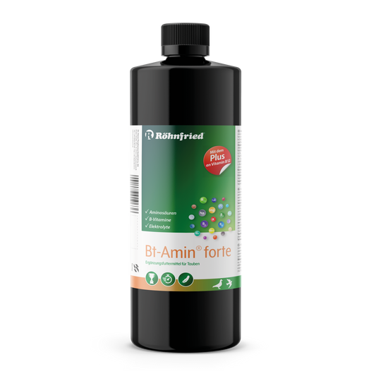 Bt-Amin Forte - 1000 ml - Amino acids, electrolytes and B vitamins for racing pigeons & racing pigeons
