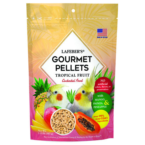 Lafeber tropical fruit gourmet pellets cocktail 567 g