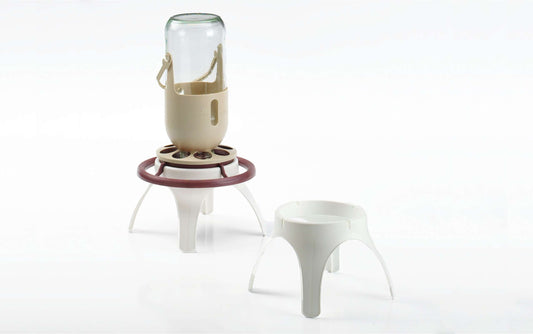 Standaard voor Fauna Flessenhouder wit