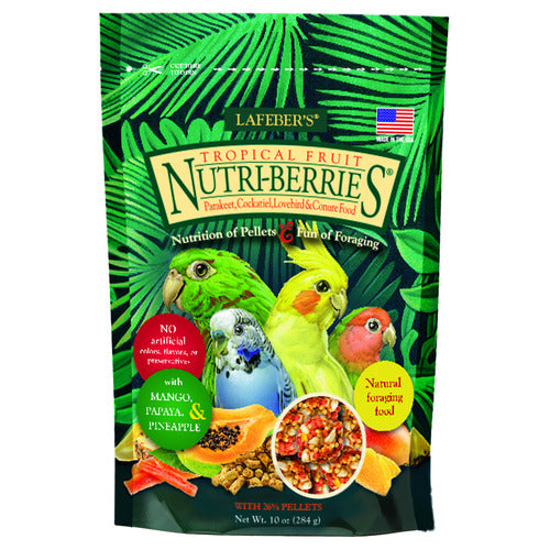 Lafeber tropical fruit nutri-berries cockatiel 284 g