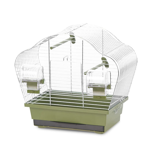 Vogelkooi natural beta mini olijfgroen/zinc