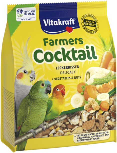 Farmers Cocktail voor grote parkieten en (dwerg)papegaaien