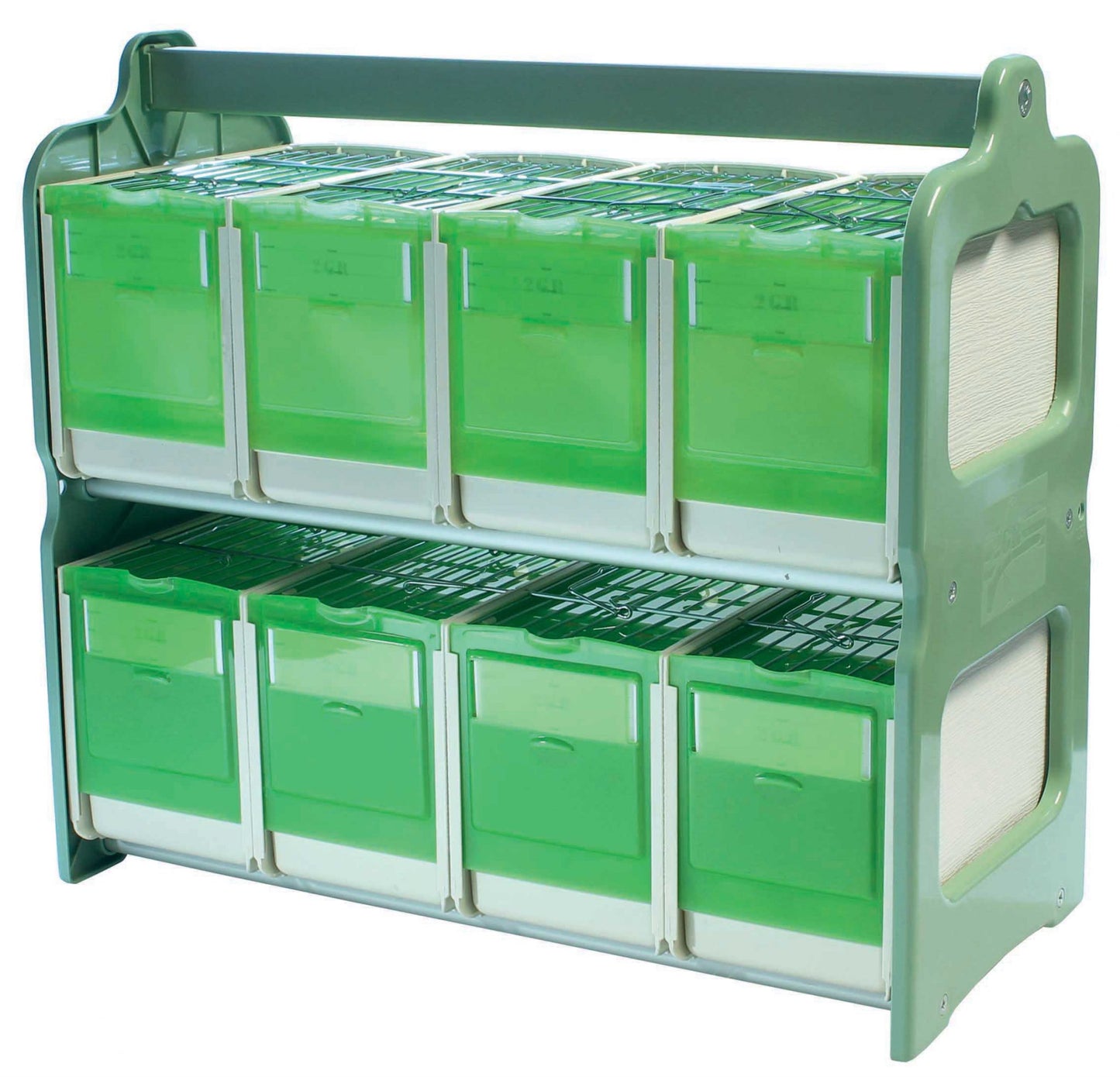 Transportkooi 2GR 8- koffer met middelgrote dozen