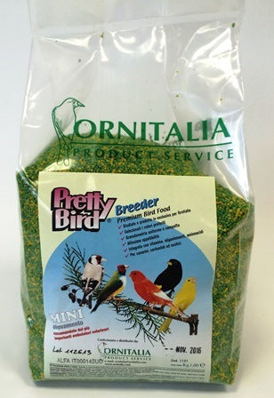 Ornitalia MINI perle morbide  green – yellow