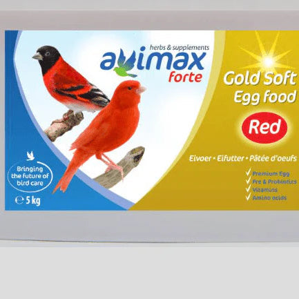 Avimax Forte Gold Soft Egg Food Red Eivoer