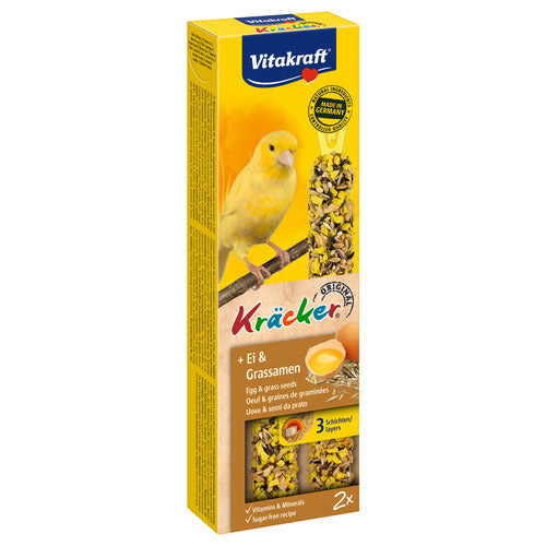 Vitakraft Kanarie kracker ei 2 stuks Ei