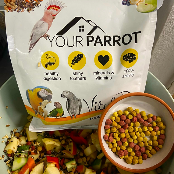 Your Parrot Vital Pellets - Fruit & Vegetable Blend