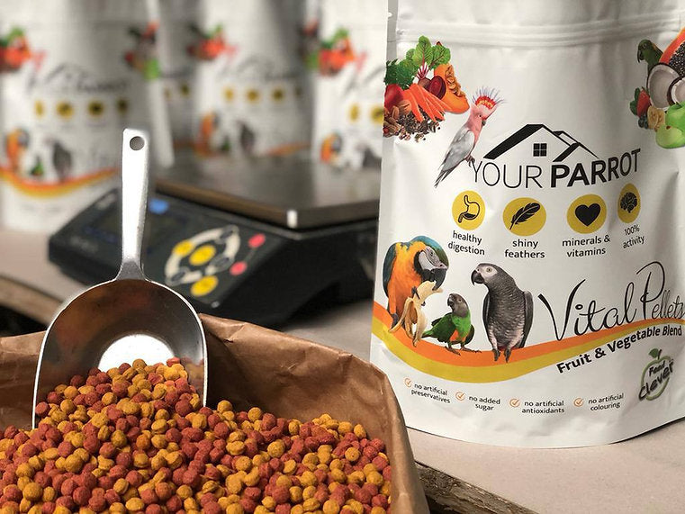 Your Parrot Vital Pellets - Fruit & Vegetable Blend