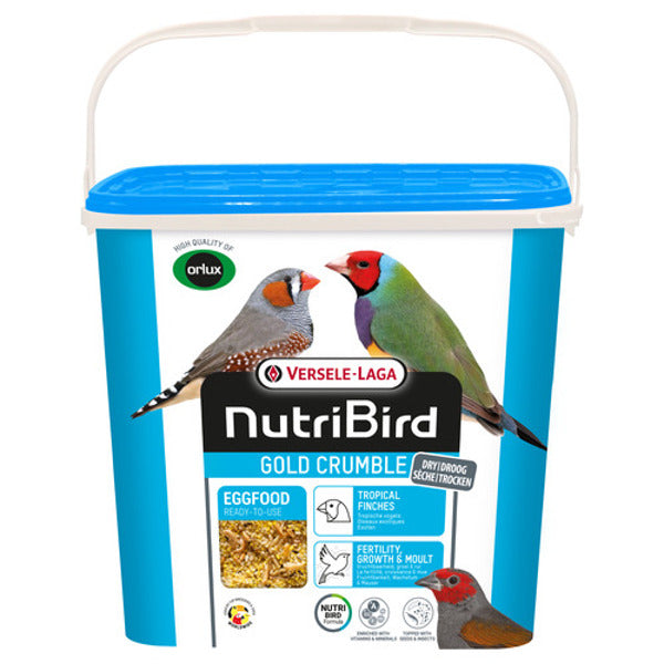 ORLUX VERSELE LAGA Gold Crumble Tropische Vogels DROOG