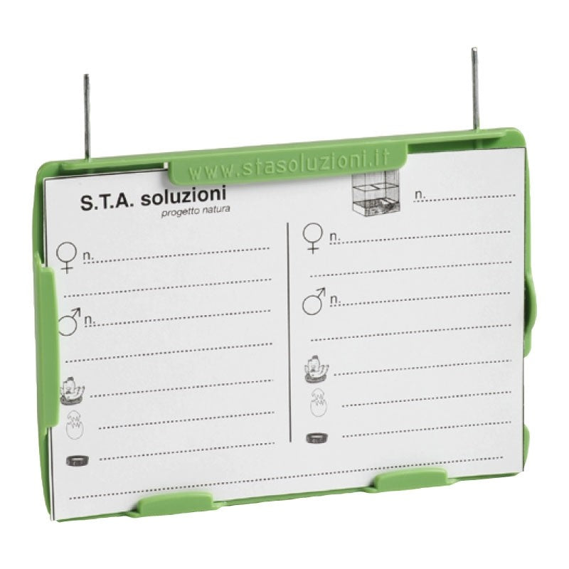 Kweekkaarthouder met haakjes