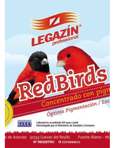 Legazin professionele rode vogels - 200 GR