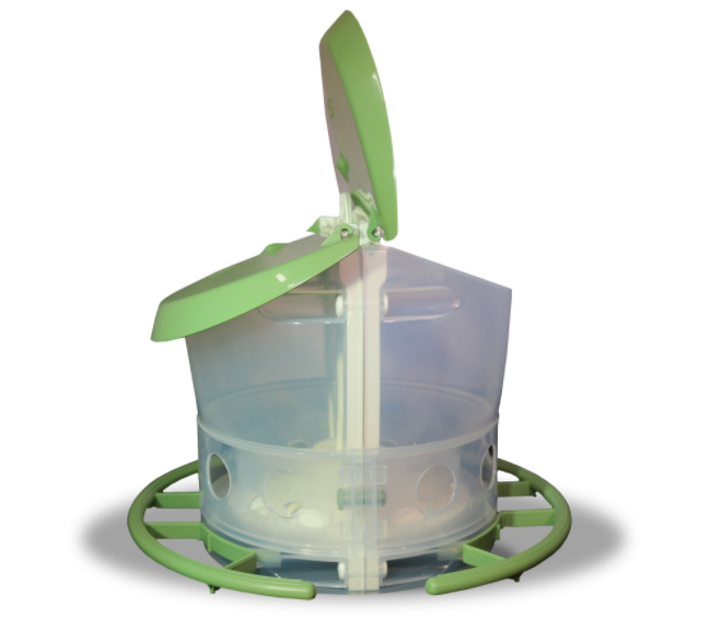 صومعة البذور مزدوجة مضادة للنفايات