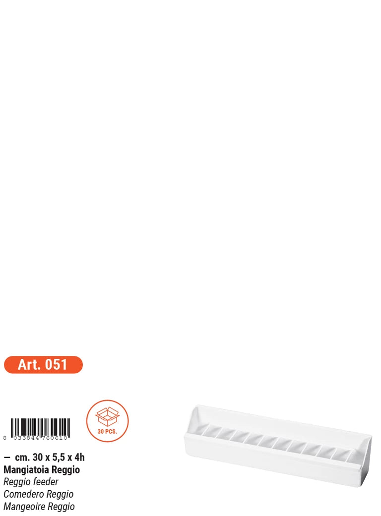 2 GR voerbak zonder haakjes Art 051