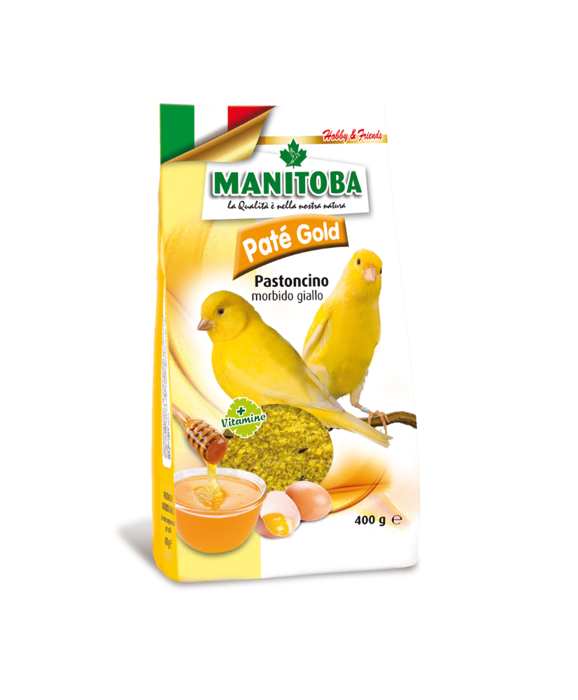 Manitoba paté gold (gebruiksklaar eivoer met honing) 400g