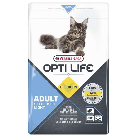 Opti Life Cat Sterilised/Light Kip