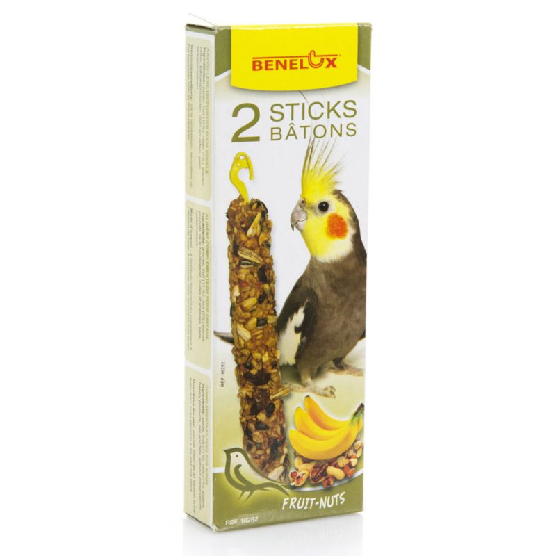 Benelux 2 STICKS GROTE PARKIET NOTEN/BANAAN DOOSJE BNL