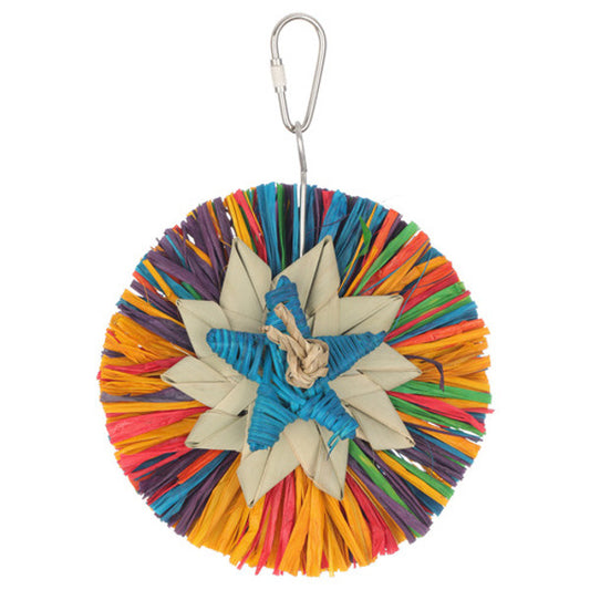 Adori Rainbow Raffia Multi-color