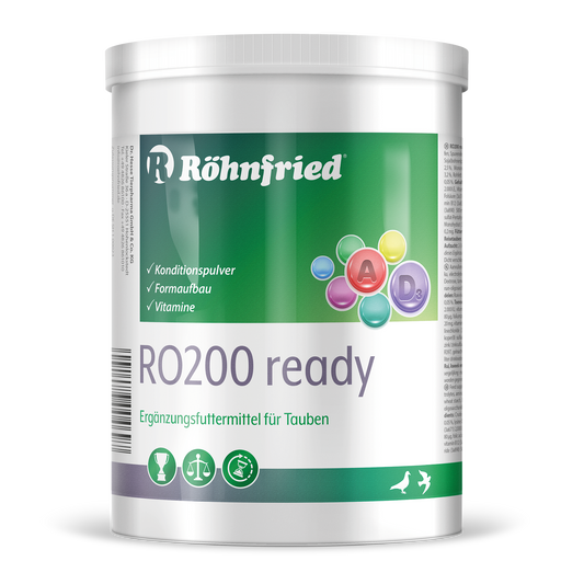 ROHNVRIED RO 200 ready - 600 g - for building up the shape of racing pigeons for the flight day