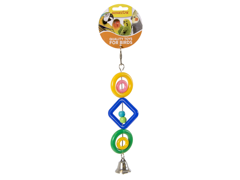 Plastic hanger met bel