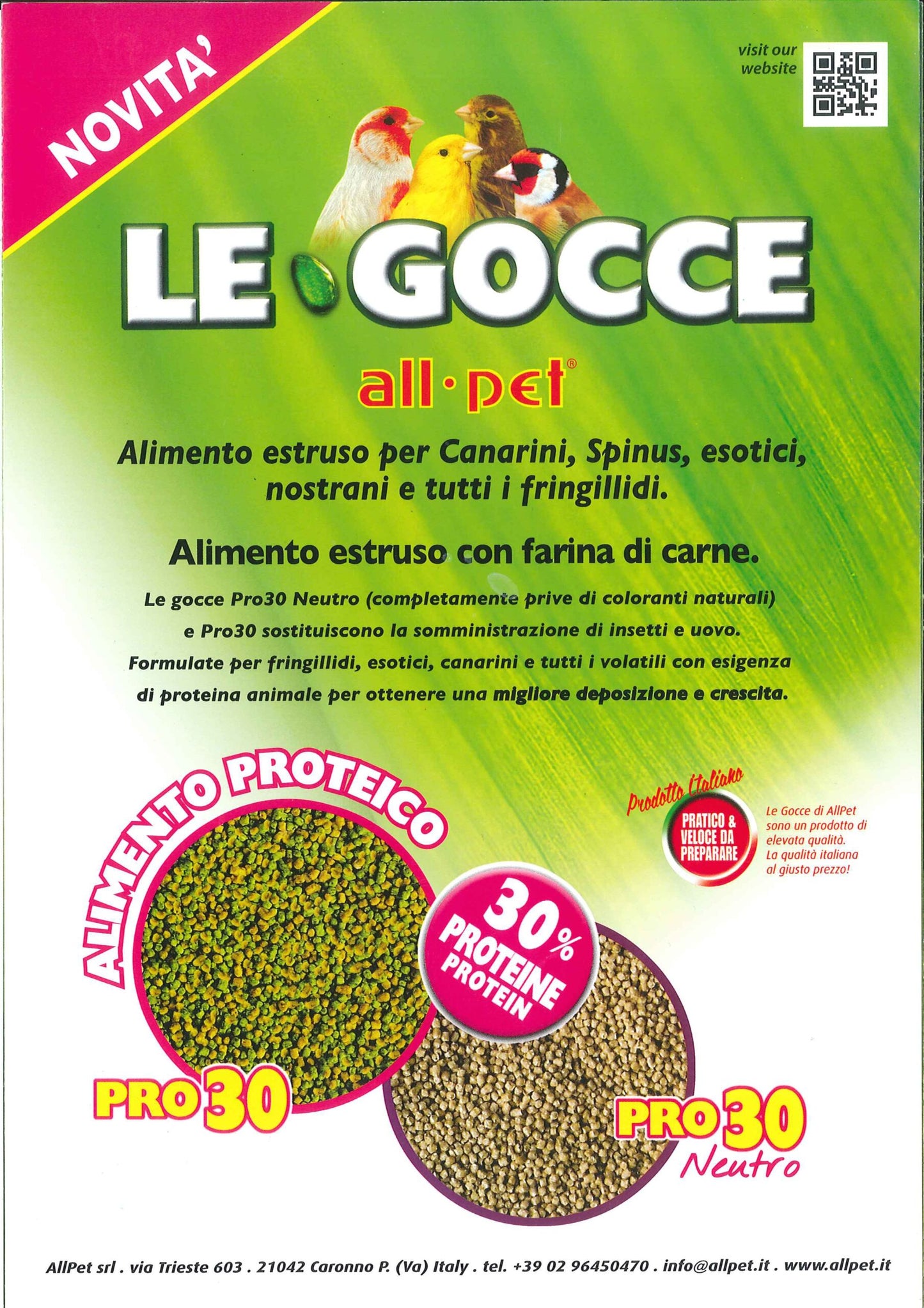 All Pet - Le Gocce yellow/green