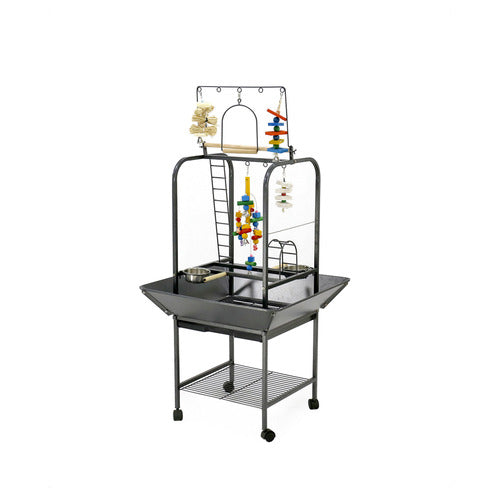 Keddoc speelplaats Bird stand Antraciet 66,5x63,5x141 cm