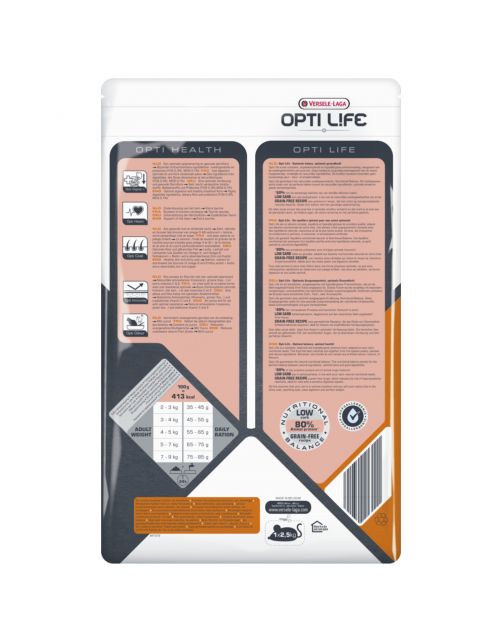 Opti Life Cat Sensitive Zalm Kattenvoer 1 kg - Versele-Laga