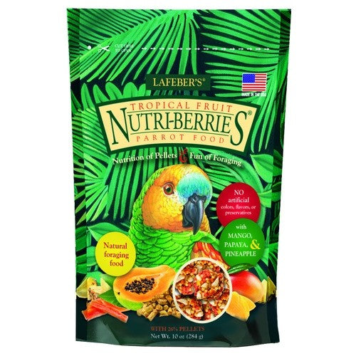 LAFEBER'S tropical fruit nutri-berries parrot 284 g