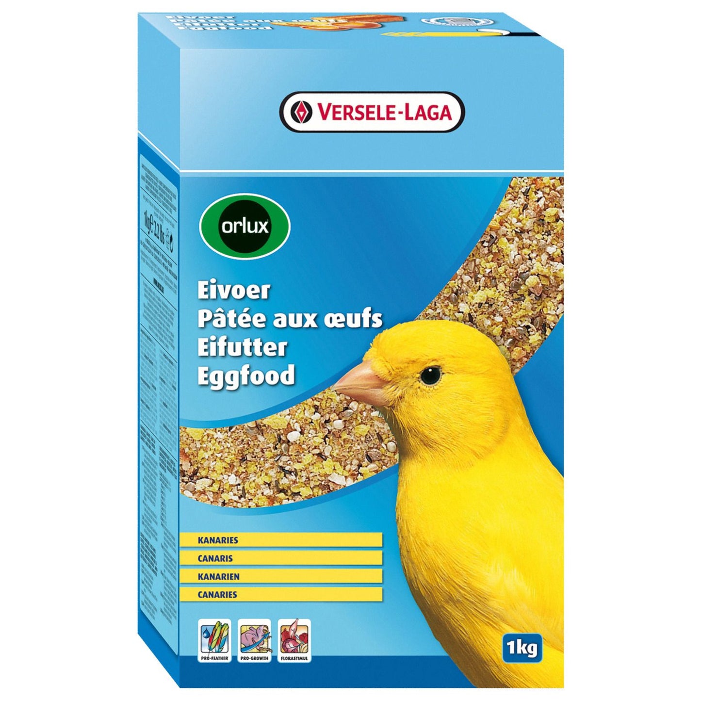 Versele-Laga Orlux Eivoer Droog Kanarie - Vogelvoer - 5 kg Geel