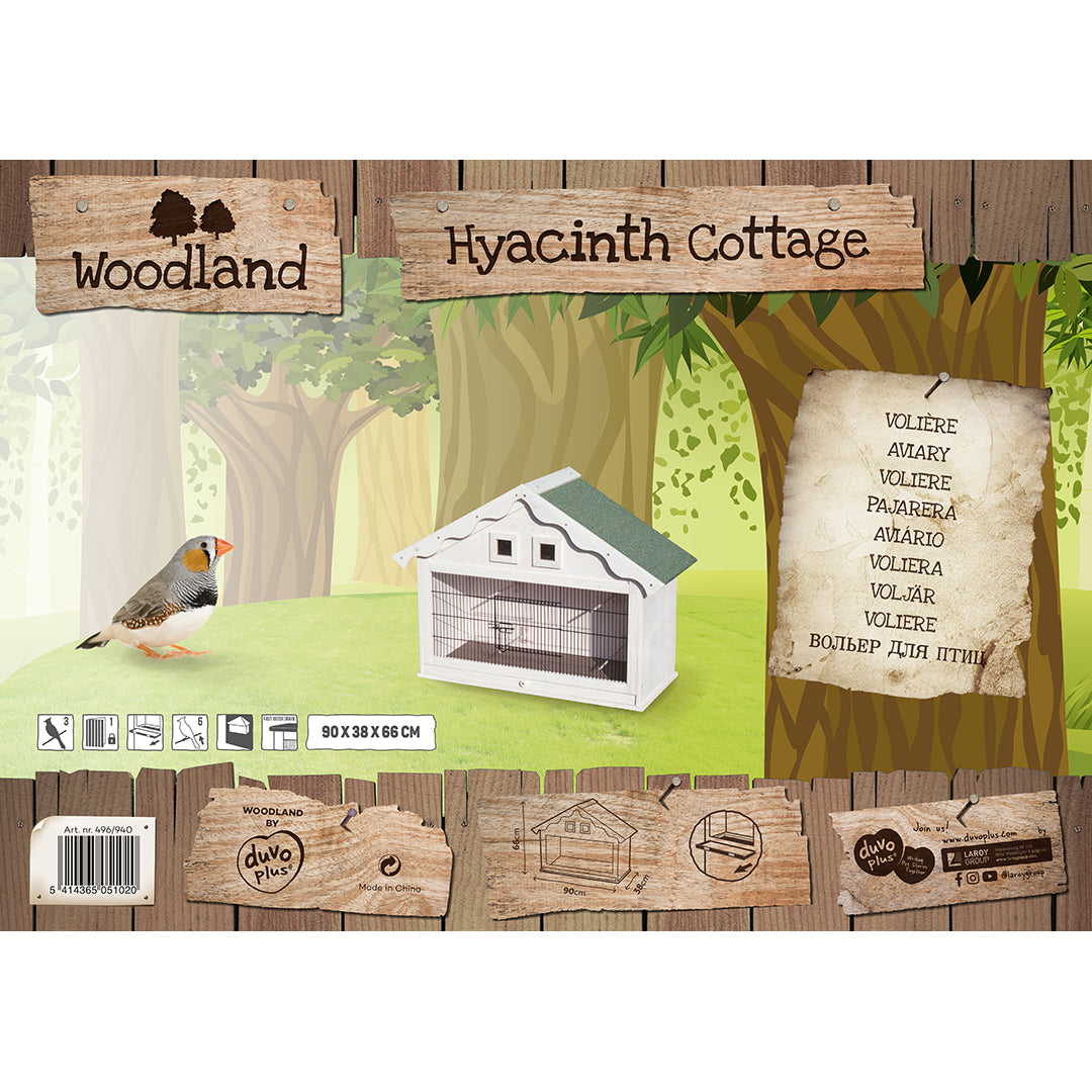 Woodland Volière Hyacinth Cottage