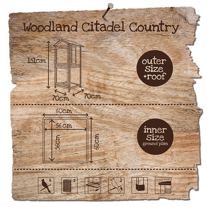 Woodland Volière Citadel Country