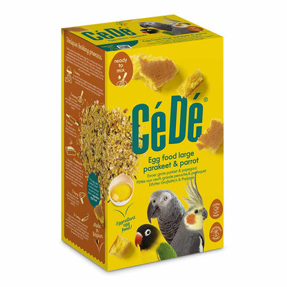 CéDé eivoer grote parkiet & papegaai