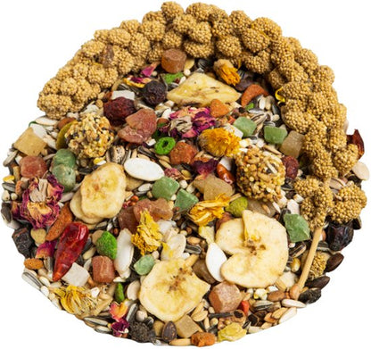 Papegaai Select 3 kg met pellets Vogelhof