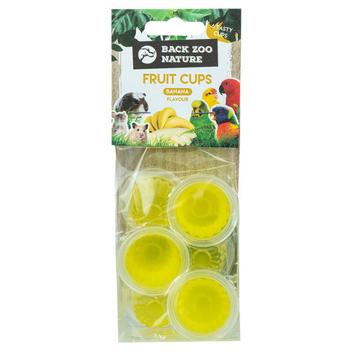 Back Zoo Nature fruit cups 6 stuks Banaan