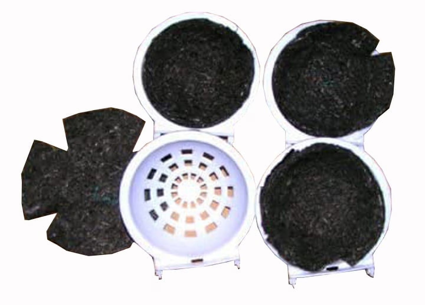 Fauna felt nest synthetic hemp 6stk