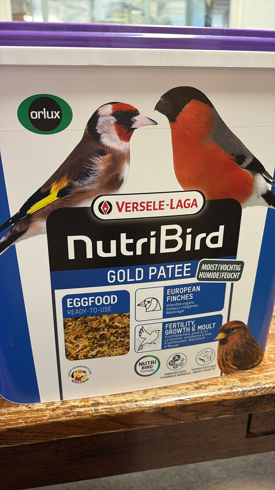 Versele Laga Gold Patee Inlandse Vogels
