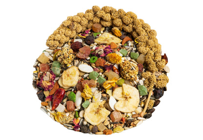 Vogelhof  PAPEGAAI SELECT met/avec/with pellets - 3 kg EMMER