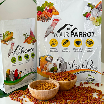 Your parrot Vital pellets herbal blend
