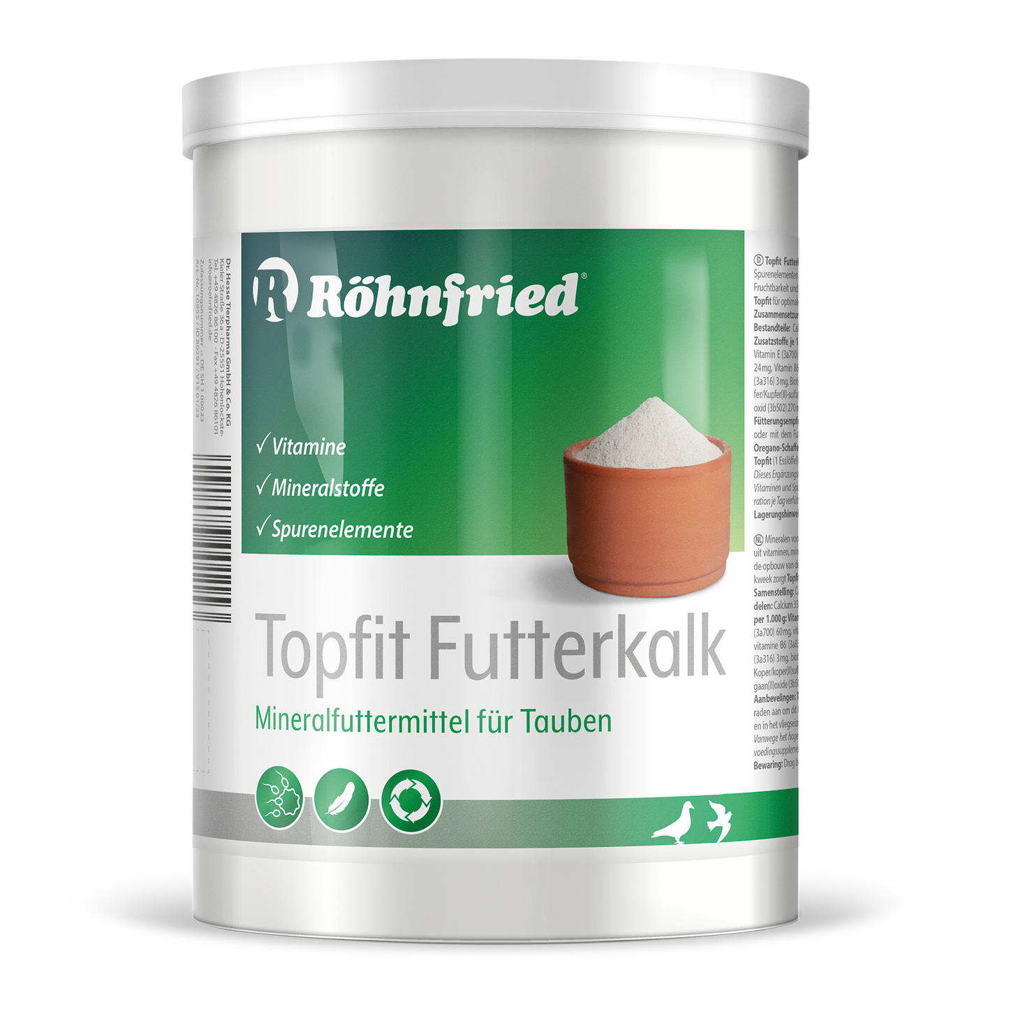 Rohnfried Topfit Futterkalk
