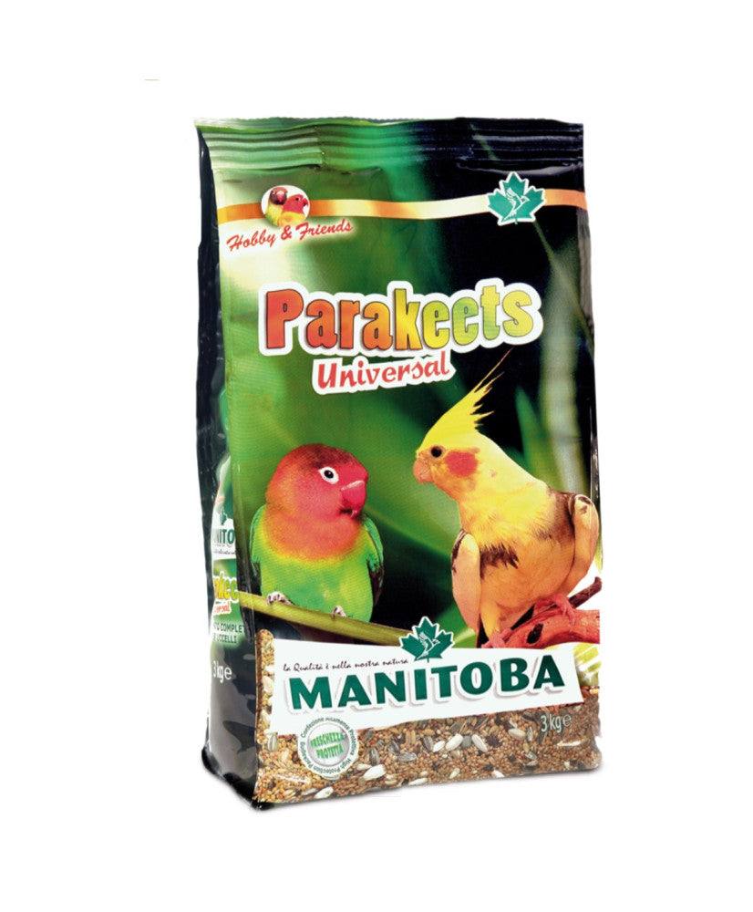 Manitoba Grote parkieten (parakeets universal) 1 kg