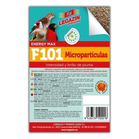 LEGAZIN F101 MICROPARTICULAS KORREL EIVOER