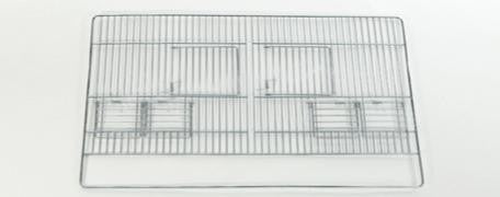 Gegalvaniseerde Voor Front Voor kooien 320/55 Domes