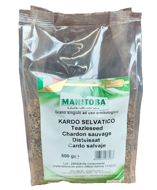 Wilde distelzaad (kaardenbol) 500 g - Manitoba