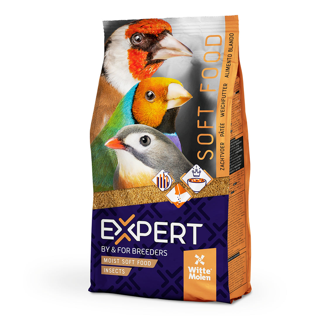 EXPERT zachtvoer insecten